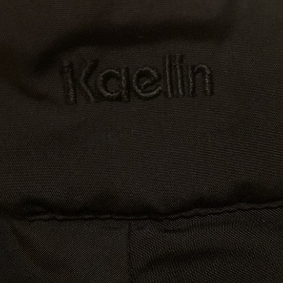 Vintage KAELIN Snow Skin Pant Women’s Size 8 Black Snow Pants Winter Ski Pants - Picture 11 of 13